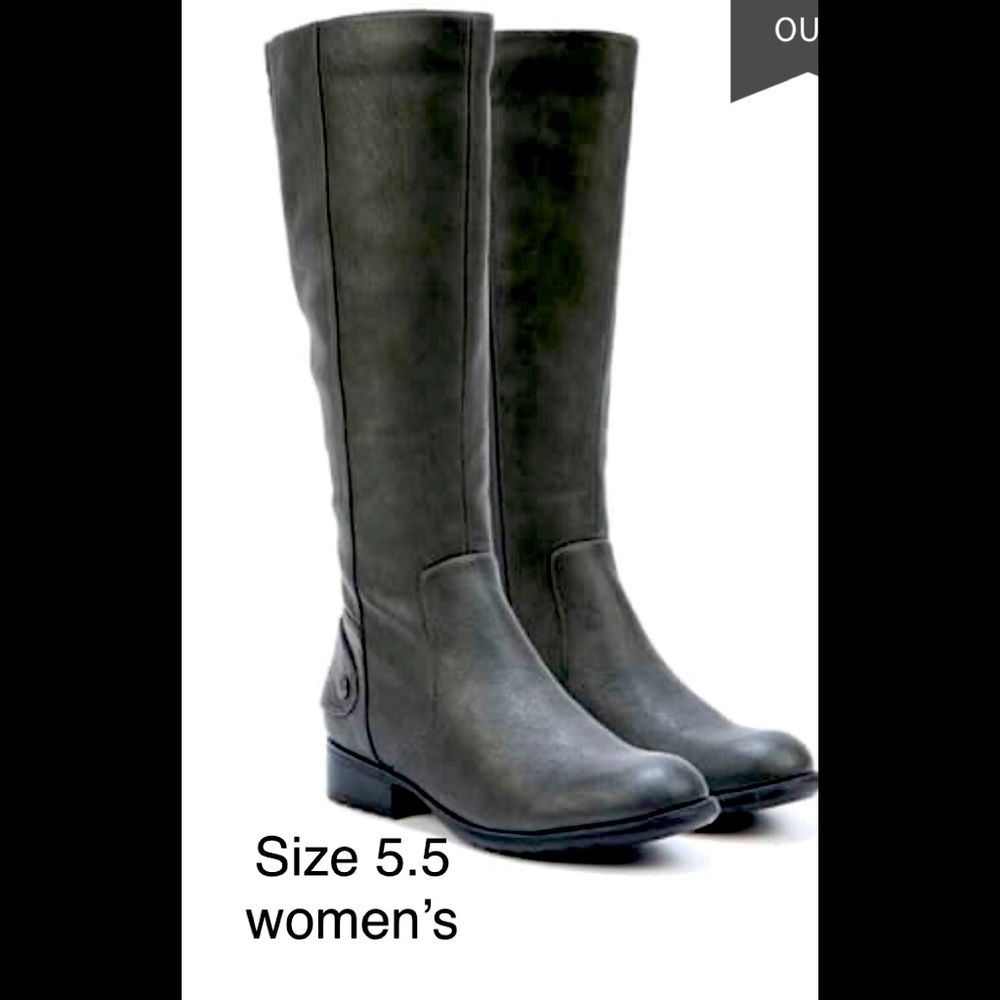 LifeStride Women’s Size 5.5 Gray Xandy Riding Boot